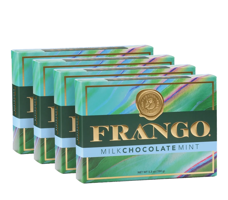 Frango Milk Chocolate Mint Box, 15 pc